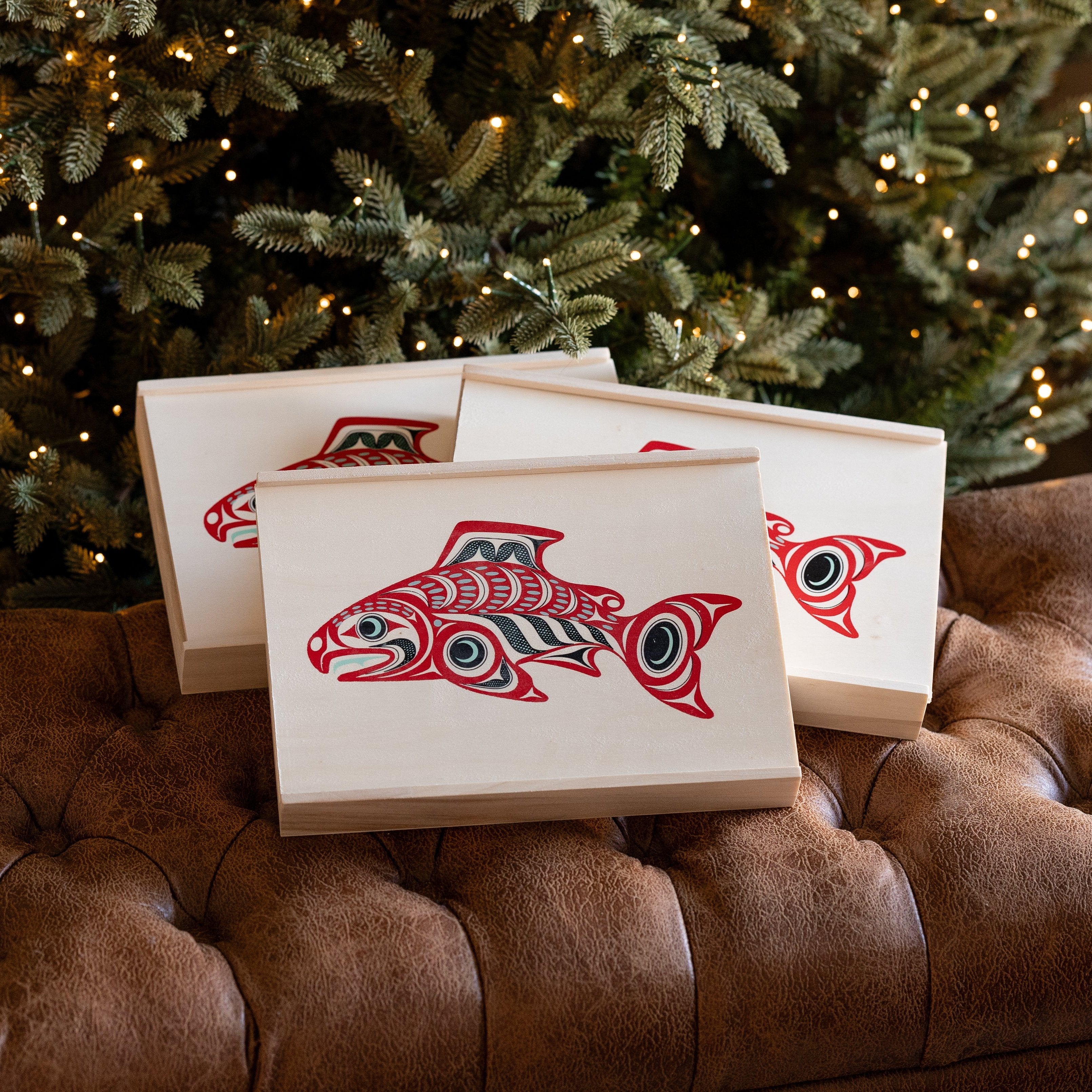 Billecart-Salmon Louis Salmon 3本セット SeaBear Smoked Wild Salmon Trio Gift Box | Made In