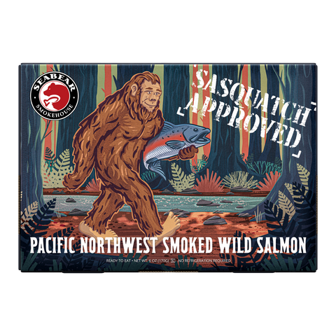 Sasquatch Approved Smoked Wild Pink Salmon Gift Box