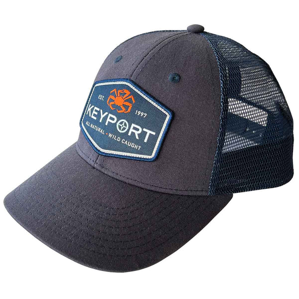 Front Product Image of Keyport Crew Hat in All Dark Blue | SeaBear Smokehouse | Keyport Crew