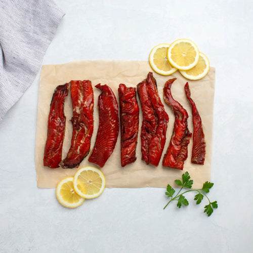 Candied Smoked Sockeye Salmon