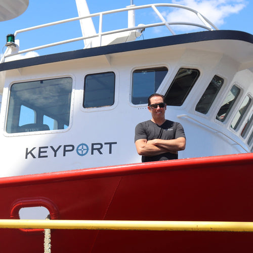 Photograph of Captain Chad from Keyport Crab