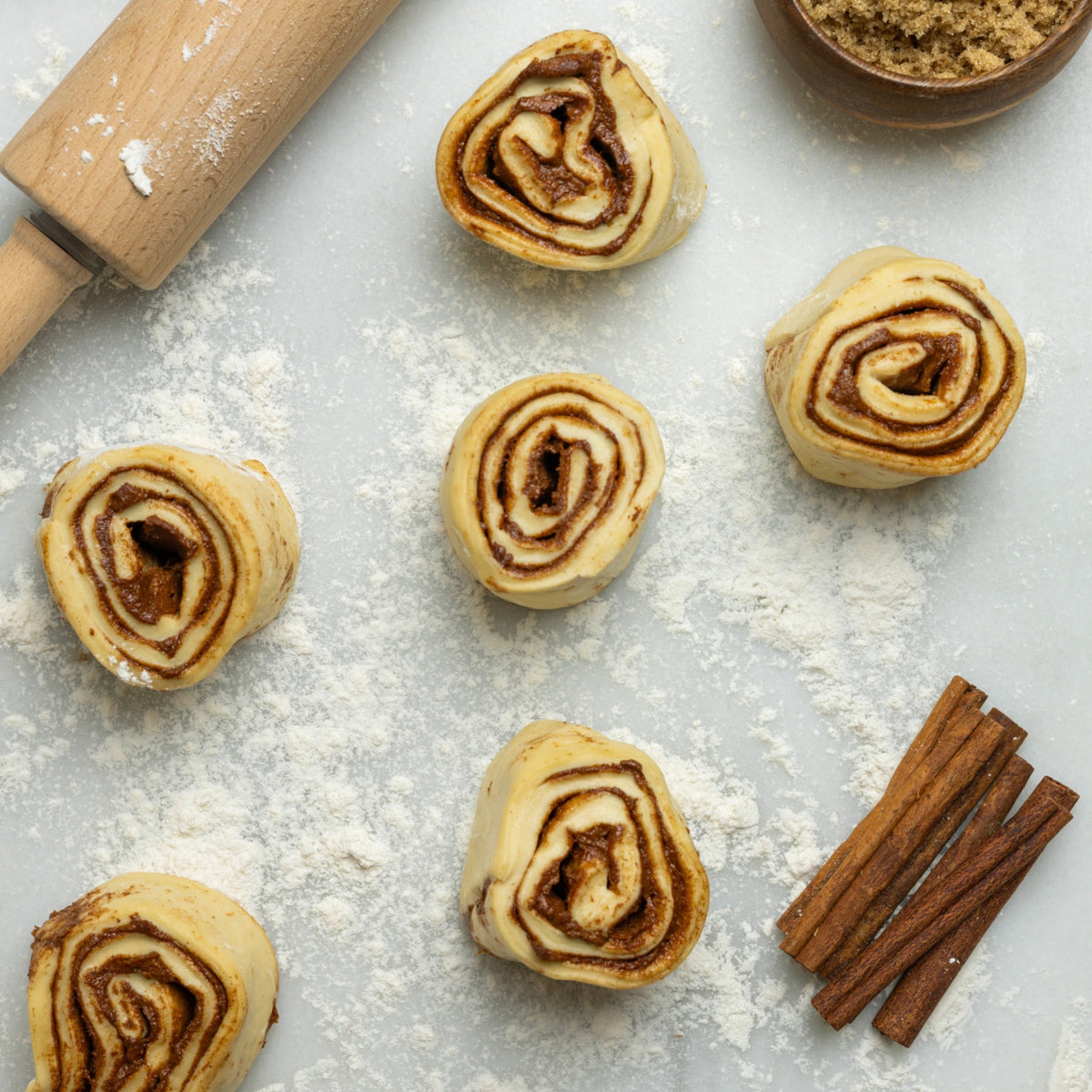 Bake-at-Home Cinnamon Rolls
