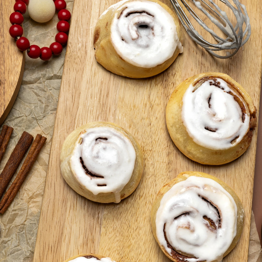 Bake-at-Home Cinnamon Rolls