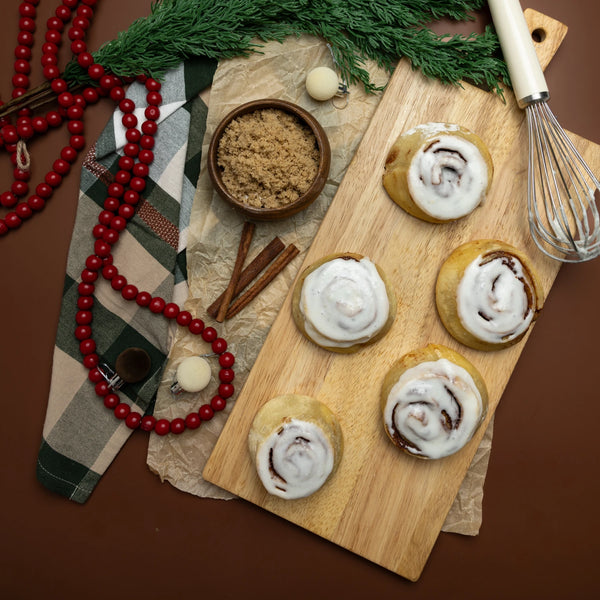 Bake-at-Home Cinnamon Rolls