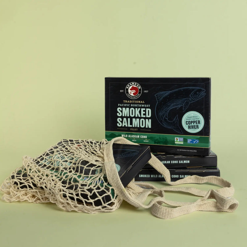 Smoked Copper River Coho Salmon 4-Pack