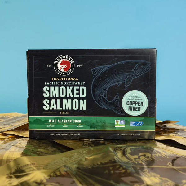 Smoked Copper River Coho Salmon 4-Pack