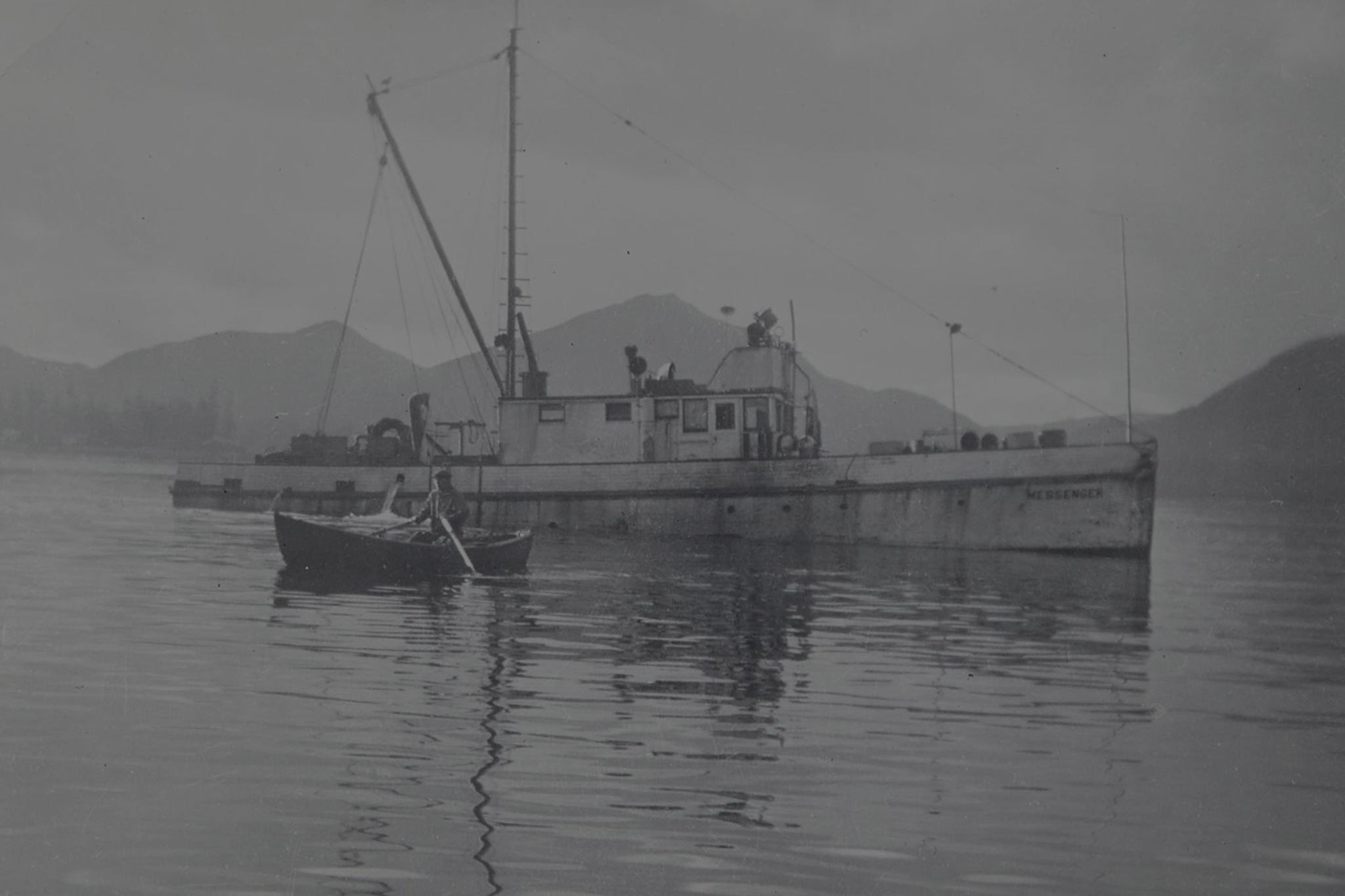 The original fishing vessel of Tom Savage, SeaBear's founder.