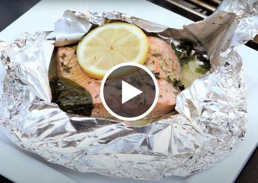 Make Wild Salmon Grilled In Pouch
