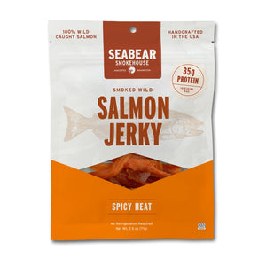 Spicy Heat Wild King Salmon Jerky
