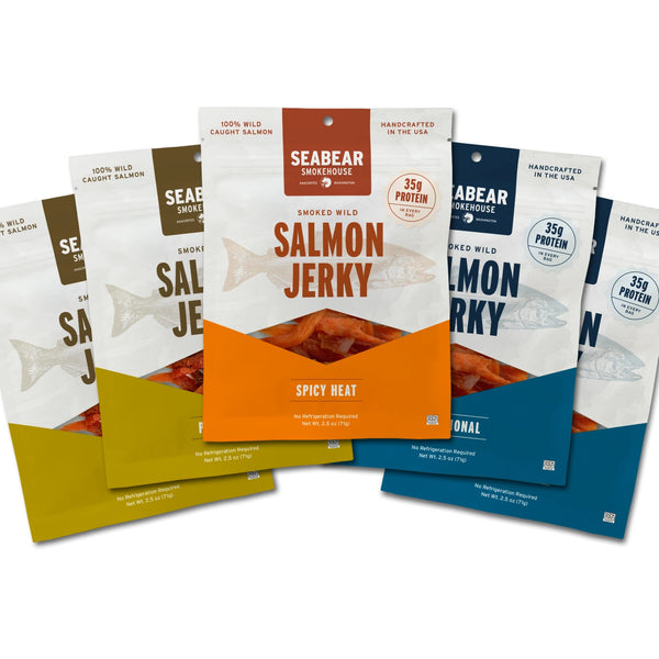 Smoked Salmon Jerky 5-Pack