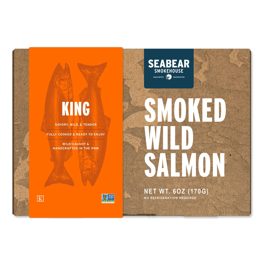 Smoked Wild King Salmon Fillet — 6oz