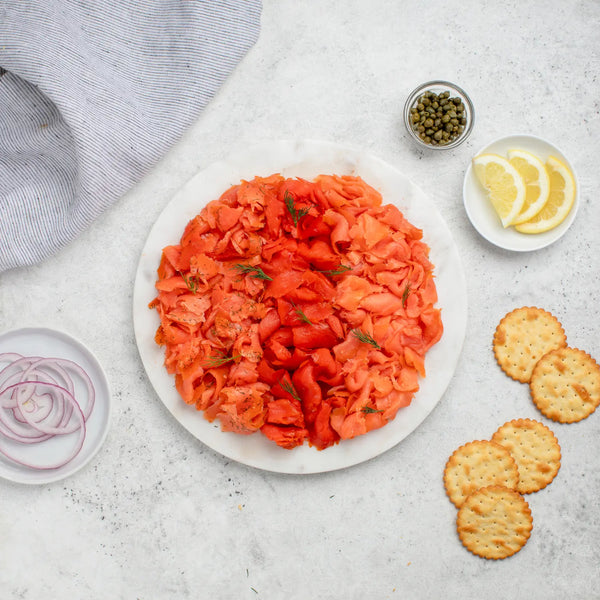 Smoked Salmon Lox Trio