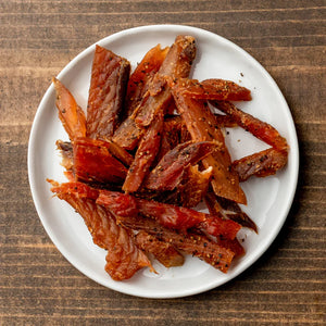 VIP 12-Pack Peppered Wild King Salmon Jerky