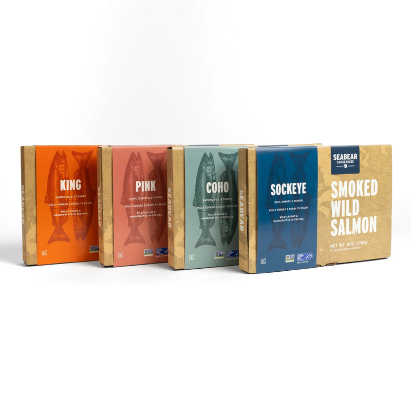 Smoked Wild Salmon Quartet — 24oz