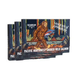 Sasquatch Approved Smoked Salmon 3-Pack
