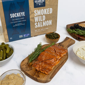 Smoked Wild Sockeye Salmon 3-Pack