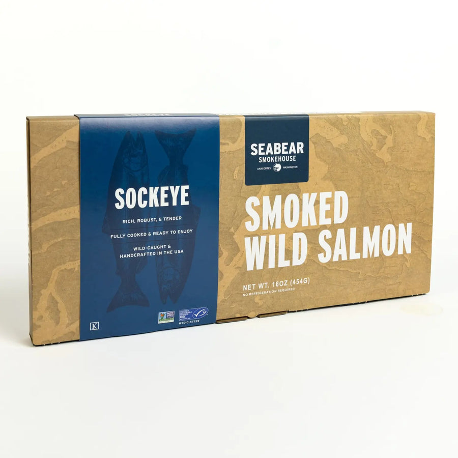 Smoked Wild Sockeye Salmon Fillet — 1lb
