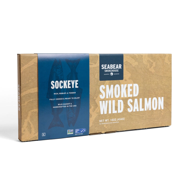Smoked Wild Sockeye Salmon Fillet — 1lb