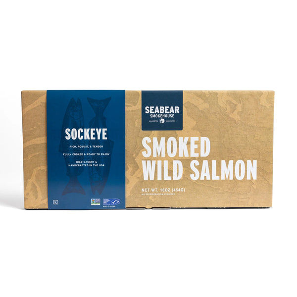 Smoked Wild Sockeye Salmon Fillet — 1lb