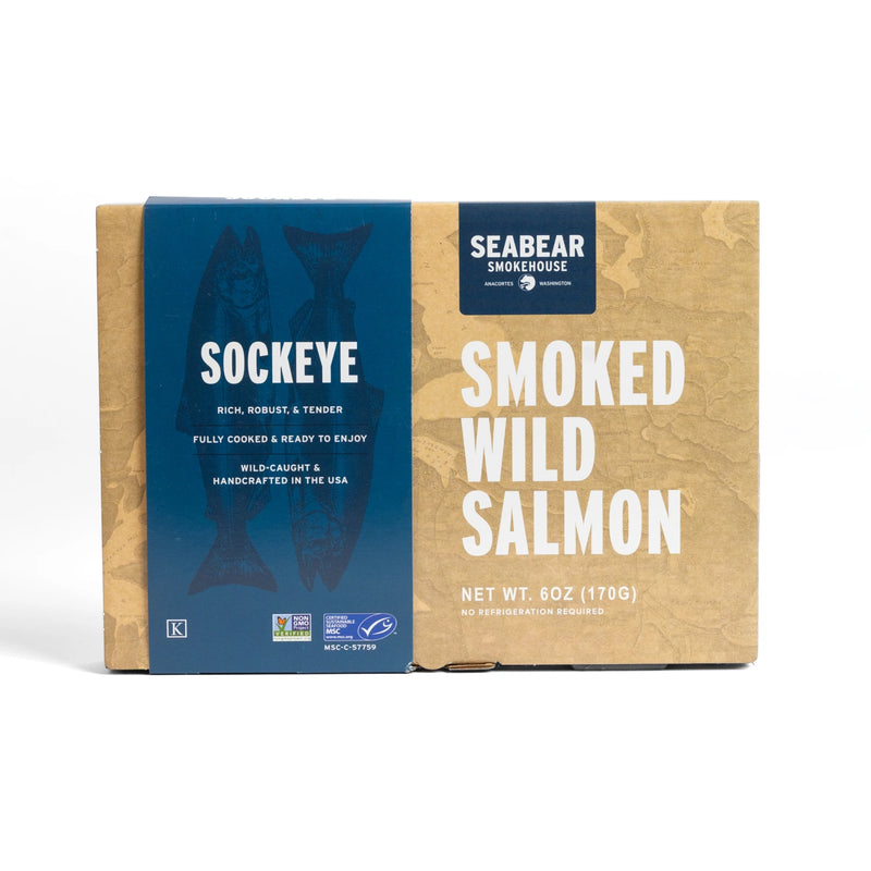 Smoked Wild Sockeye Salmon 3-Pack