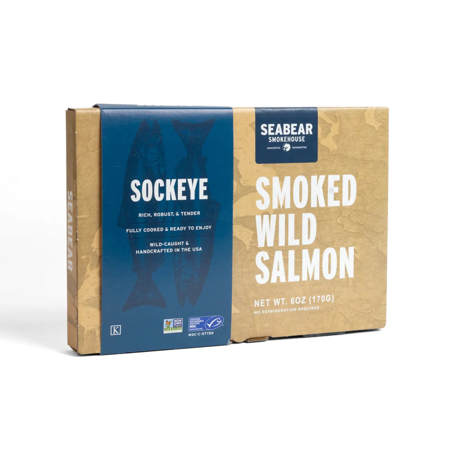 Smoked Wild Sockeye Salmon Fillet — 6oz