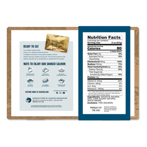 VIP 12-Pack Smoked Wild Sockeye Salmon 6 oz Fillet