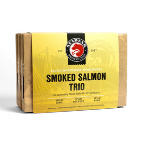 Smoked Wild Salmon Trio — 18oz