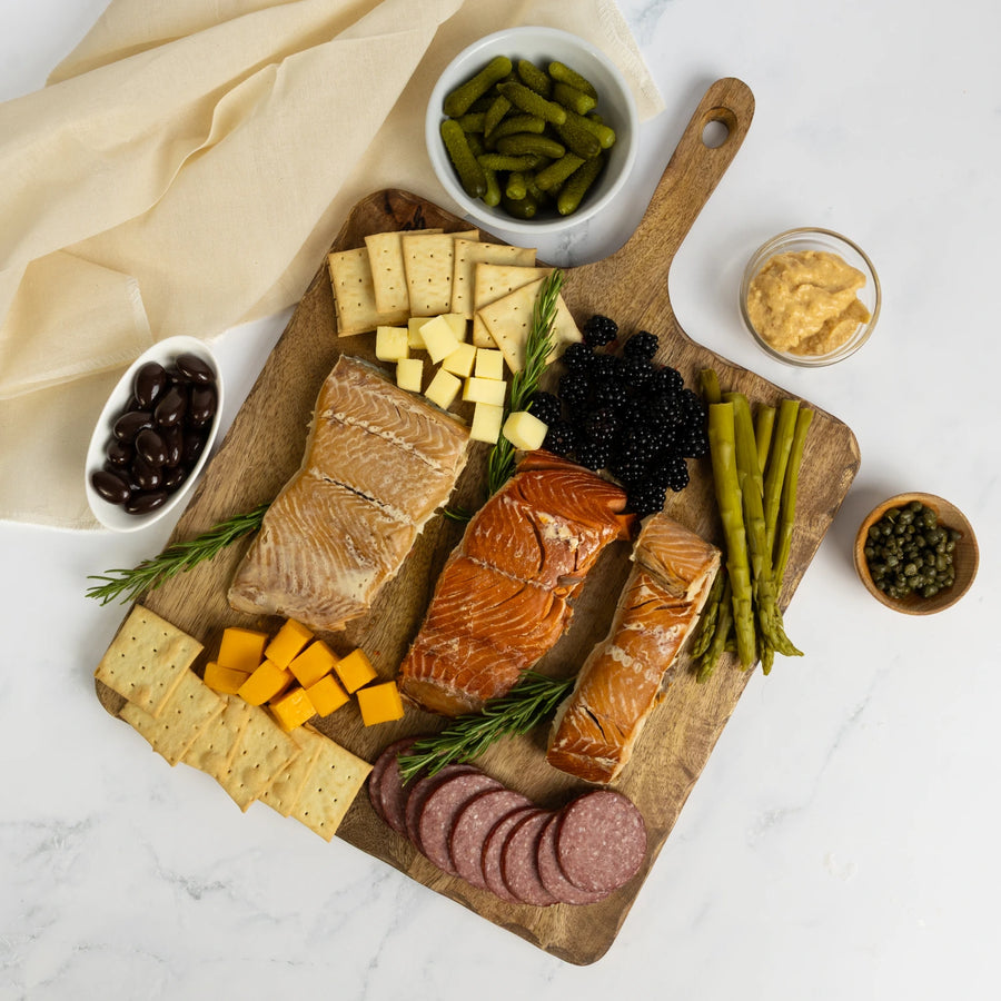 Smoked Wild Salmon Trio — 18oz