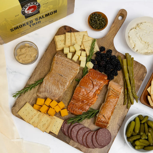 Smoked Wild Salmon Trio — 18oz