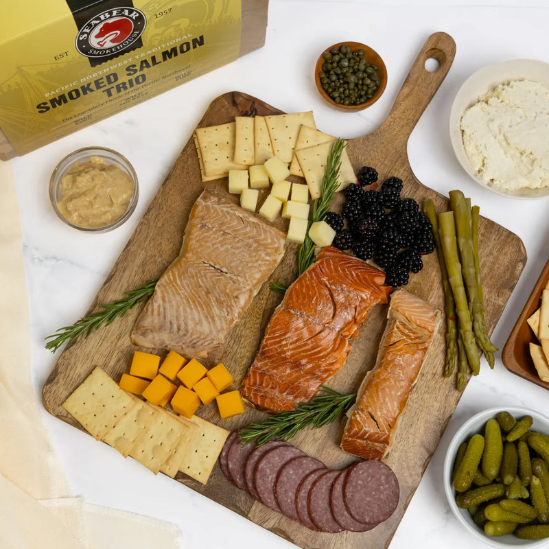 Smoked Wild Salmon Trio — 18oz