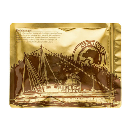 6oz Sized Signature Golden Pouch | SeaBear Smokehouse