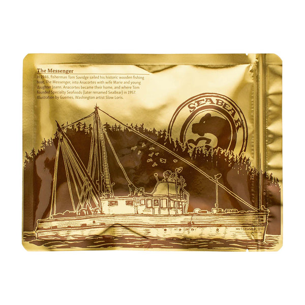 6oz Sized Signature Golden Pouch | SeaBear Smokehouse