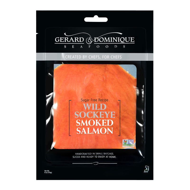 6 oz Smoked Sockeye Lox | SeaBear Smokehouse