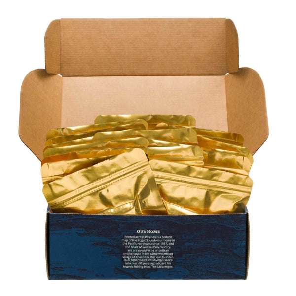 Box of 2oz Bulk Smoked Salmon | SeaBear Smokehouse