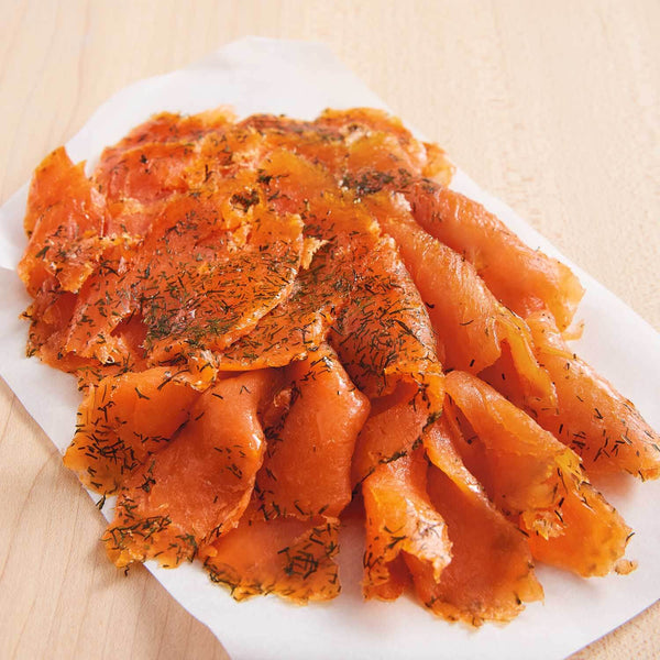 Wild Coho Gravlax with Dill