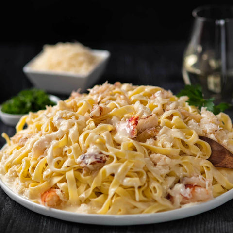 Featured image of Dungeness Crab Alfredo Dinner for Four