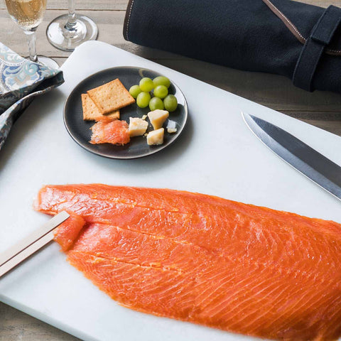Featured image of Fresh European Style Smoked Salmon Lox - Ships Week of March 25 for Easter