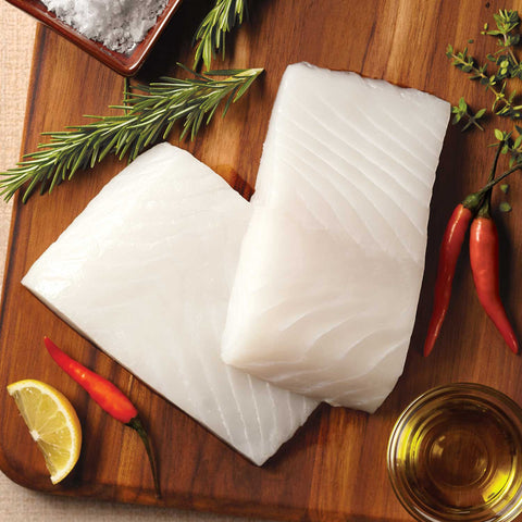 Fresh, Uncooked Halibut Fillets | Fresh & Wild | SeaBear Smokehouse
