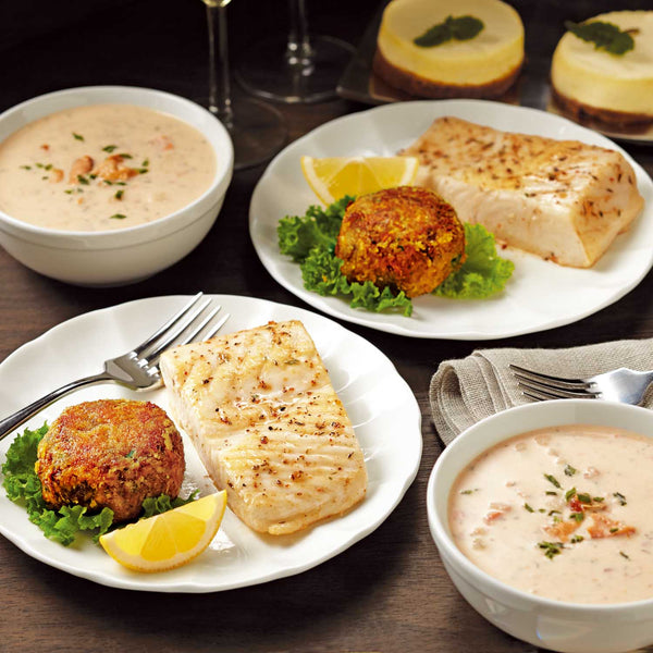 Wild Halibut Dinner for Two | SeaBear Smokehouse