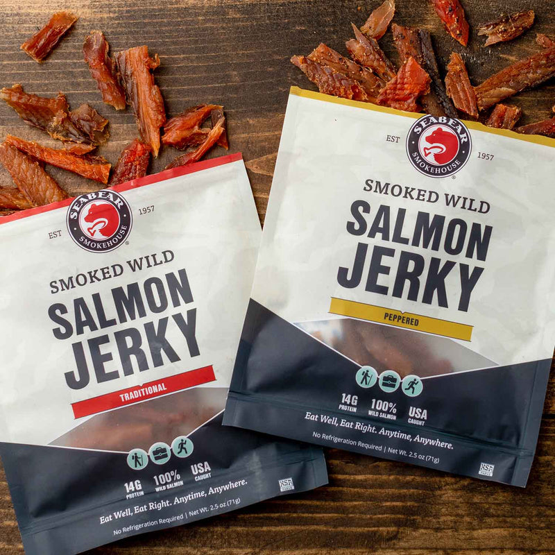 Wild Salmon Jerky | SeaBear Smokehouse