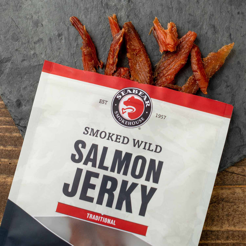 Smoked Wild Salmon Jerky Traditional | SeaBear Smokehouse
