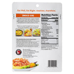 Ready to Eat Smoked Wild King Salmon Packaging Back