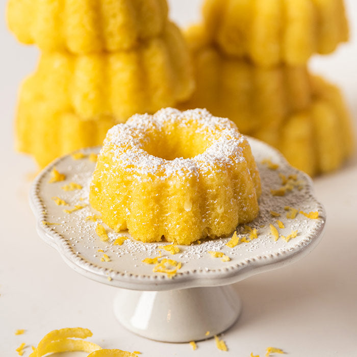 Lemon Lover's Mini Bundt Cakes
