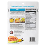 Ready to Eat Wild Pink Salmon Packaging Back