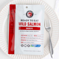 Ready to Eat Wild Sockeye Salmon Thumbnail