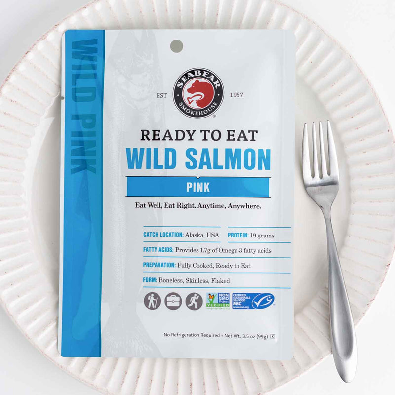 Ready to Eat Wild Pink Salmon | SeaBear Smokehouse