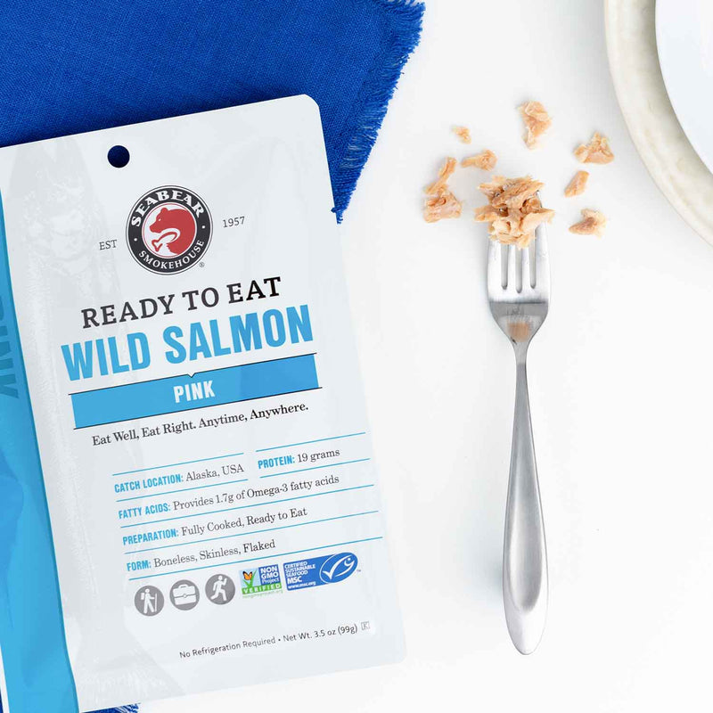 Ready to Eat Wild Pink Salmon | SeaBear Smokehouse