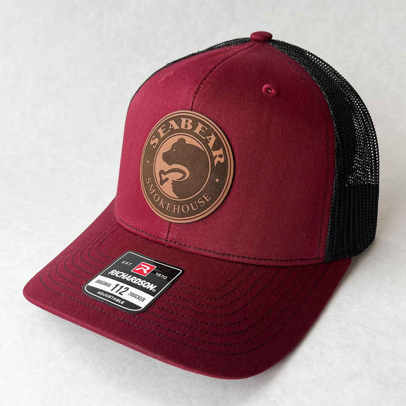 SeaBear Leather Patch Hat