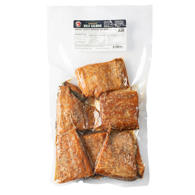Garlic Smoked Salmon Party Pack | SeaBear Smokehouse