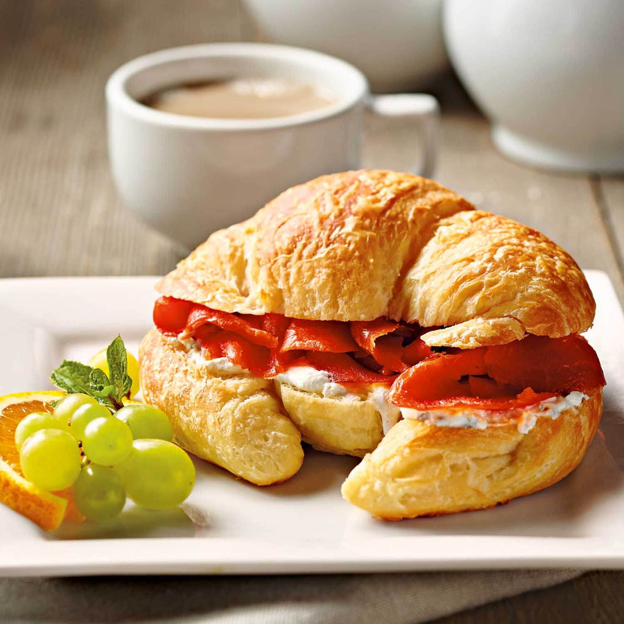 Smoked Salmon Lox Breakfast